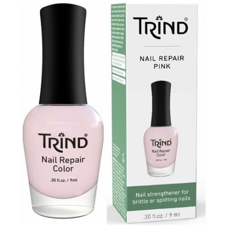 Trind Nail Repair Pure Pearl - Укрепитель для ногтей (белый перламутр), 9 мл