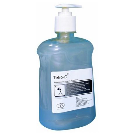 Дезинфицирующее жидкое мыло Теко-С 500 мл. с дозатором