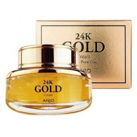 ANJО Professional Крем для лица с биозолотом, 24K GOLD CREAM, 50 мл