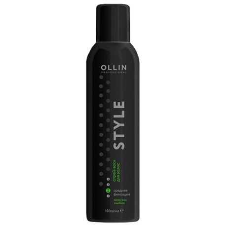 Спрей-воск для волос Ollin Professional Style Средней Фиксации 150 мл
