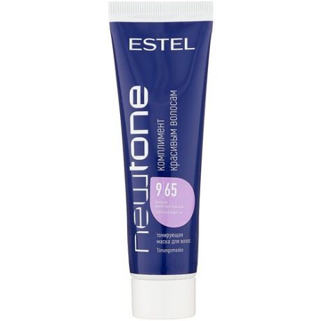Estel Professional 9/65 Маска тонирующая для волос / блондин фиолетово-красный / NewTone 60 мл