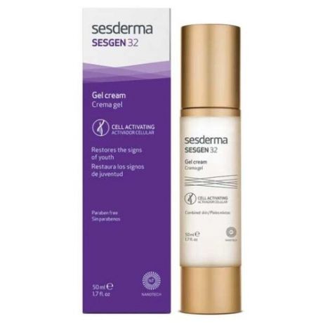 SesDerma Sesgen 32 Facial Activating Cream Gel крем-гель для лица клеточный активатор, 50 мл