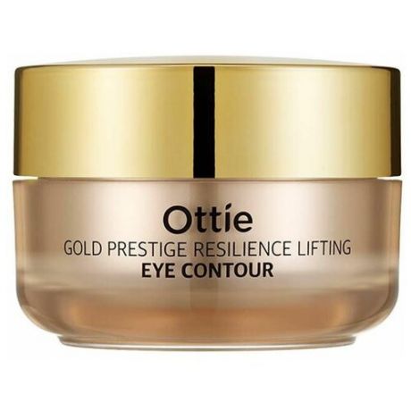 Ottie Gold Prestige Resilience Lifting Eye Contour - крем для век с частичками золота