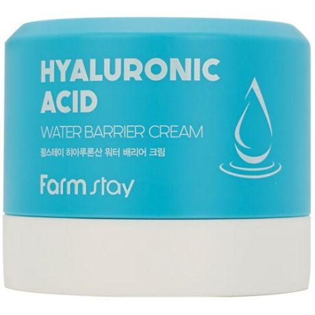 Farmstay Увлажняющий защитный крем с гиалуроновой кислотой Hyaluronic Acid Water Barrier Cream, 80 мл