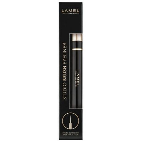 Lamel Pro 401 Подводка - фломастер для век / Studio brush eyeliner 20 гр