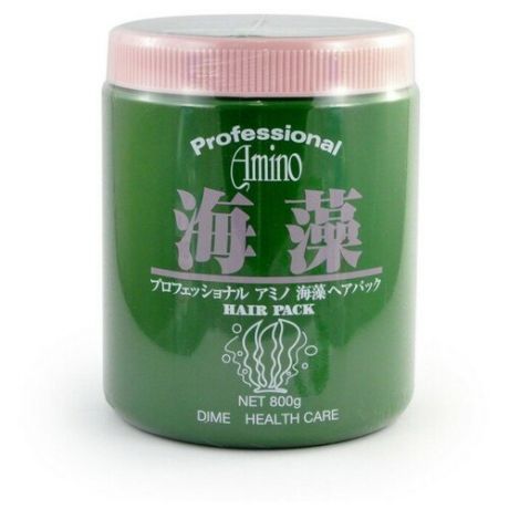 Dime Маска для поврежденных волос с аминокислотами - Professional amino seaweed ex hair pack, 800г