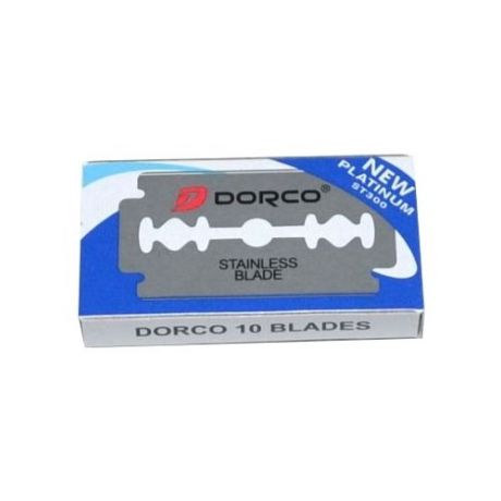 Двусторонние лезвия Dorco ST-300, 5 шт. в упак.