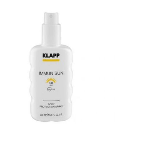 KLAPP Cosmetics Солнцезащитный спрей для тела SPF50 IMMUN SUN Body Protection Spray SPF50