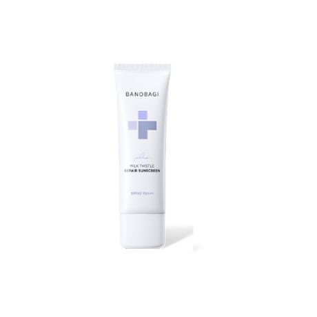 Banobagi Milk Thistle Repair Sunscreen Plus Солнцезащитный восстанавливающий крем для чувствительной кожи SPF 50+ PA++++, 50мл.