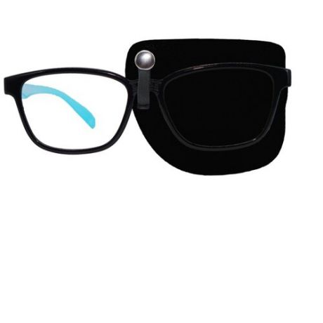 Окклюдер под очки для взрослого на левый глаз (в комплекте 2 шт)