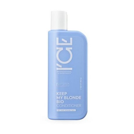 Ice Professional, KEEP MY BLONDE BIO CONDITIONER anti-yellow / Тонирующий кондиционер для светлых волос250 мл