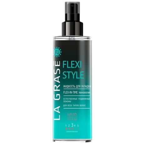 La Grase Жидкость для укладки волос Flexi Style, сильная фиксация, 150 мл