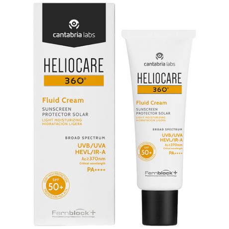 HELIOCARE 360º Fluid – Солнцезащитный крем-флюид с SPF 50+, 50 мл