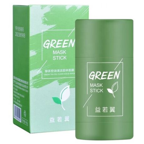 MELAO очищающая маска-стик Green mask stick с экстрактом зеленого чая, 40 г
