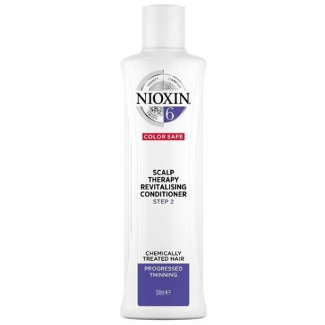 NIOXIN 3D System 6 Увлажняющий кондиционер для повреждённых и нормальных волос, 300 мл