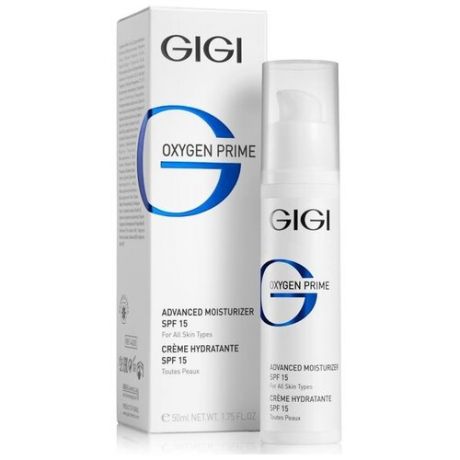 Крем GIGI увлажняющий защитный для всех типов кожи - Oxygen Prime Advanced Moisturizer SPF 15 (Oxygen Prime)