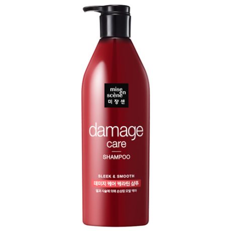 Mise En Scene Шампунь для поврежденных волос - Damage care shampoo, 680мл