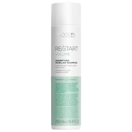 Revlon Шампунь мицеллярный для тонких волос / Restart Volume Magnifying Micellar Shampoo 250 мл