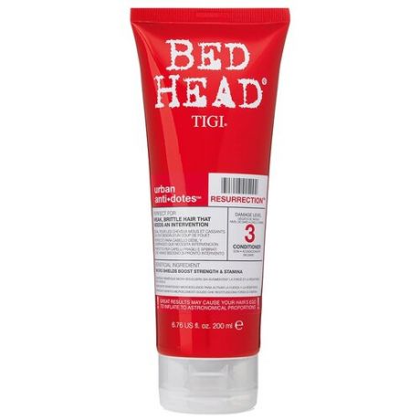 TIGI Bed Head Urban Anti+dotes Resurrection - Кондиционер для сильно поврежденных волос уровень 3 200 мл