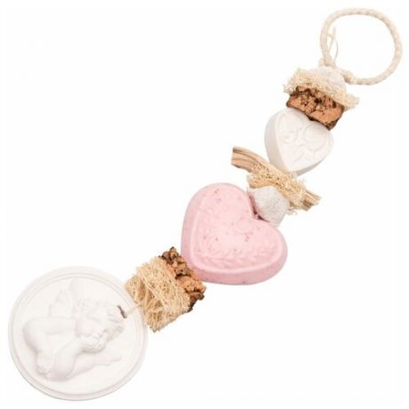 Декоративная косичка La Savonnerie de Nyons из мыла с розой Ангел