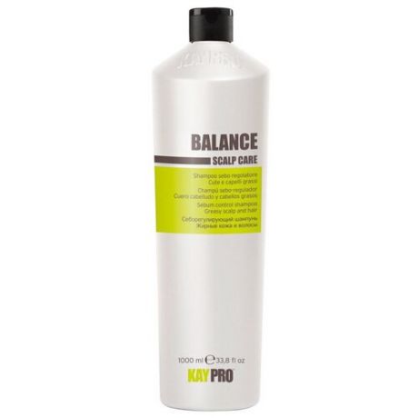 Kay Pro Шампунь себорегулирующий для жирных волос / Balance 350 мл