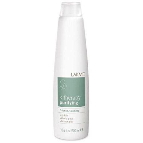 Lakme K.Therapy Purifying Balancing shampoo oily hair - Шампунь восстанавливающий баланс для жирных волос, 300 мл