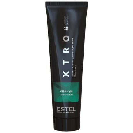 Estel Professional Пигмент прямого действия для волос, хвойный / Xtro Black 100 мл