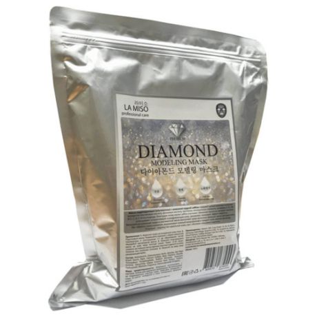 Маска для лица альгинатная La Miso Modeling Mask Diamond с алмазной пудрой 1000 г
