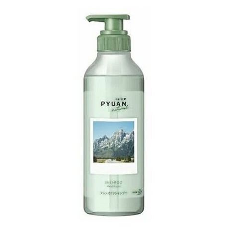 Кондиционер для волос Merit Pyuan Natural с ароматом мяты и ландыша Kao мягкая бутылка 425 мл
