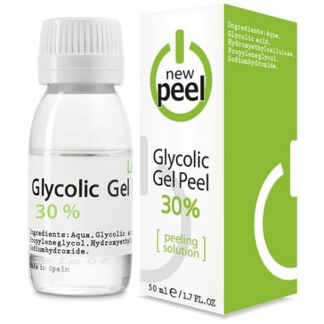 Гликолевый пилинг New Peel Glycolic Gel-Peel 30%