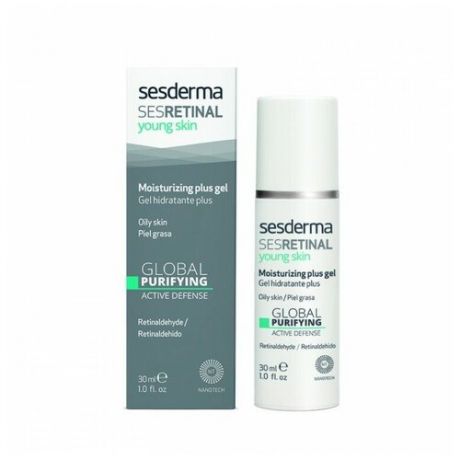 SesDerma Гель интенсивный увлажняющий SESRETINAL YOUNG SKIN Moisturizing gel plus, 30 мл