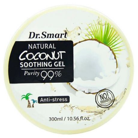 Dr. Smart Гель для тела Natural Coconut Soothing Gel, 300 мл