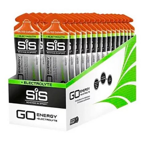 Science in Sport (SIS) Гель Science In Sport (SIS) Go Energy+Electrolyte 60 мл, 30 шт, вкус: соленая карамель