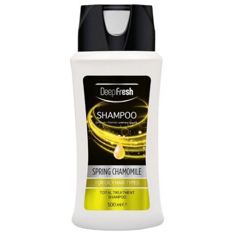 Шампунь для жирных волос Deep Fresh чистота и объем с экстрактом Весенней ромашки, 500мл