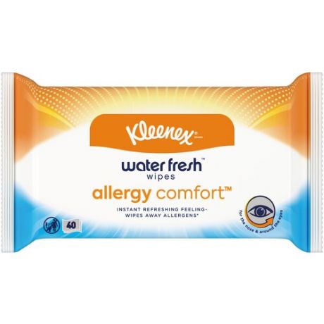Влажные салфетки Kleenex Allergy Comfort, 40 шт.