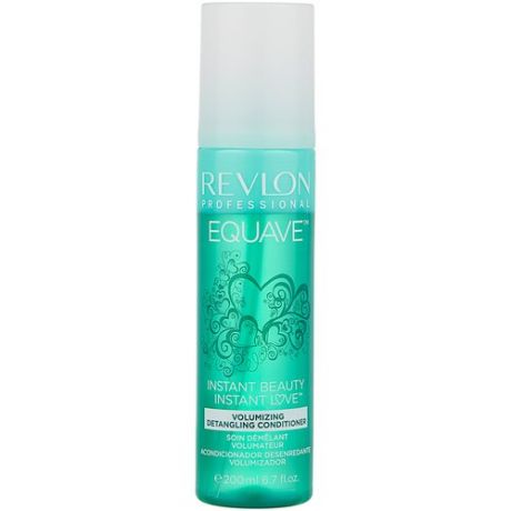 Revlon Professional Equave Instant Beauty Volumizing Detangling Conditioner - Несмываемый кондиционер для тонких волос, 200 мл