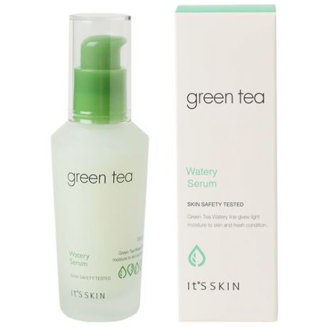 Сыворотка для жирной и комбинированной кожи лица IT`S SKIN Green Tea Watery Serum с зеленым чаем, 40 мл
