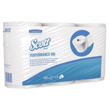 Туалетная бумага Kimberly Scott Performance/600 8517 (6 рул x 600 лист)