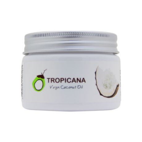 Скраб для лица и тела сухой Tropicana Coconut Oil Scrub на основе кокосового масла холодного отжима 120 г