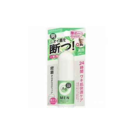 Shiseido ag deo24 стик дезодорант-антиперспирант мужской с ионами серебра, аромат цитрусовых, 20 гр