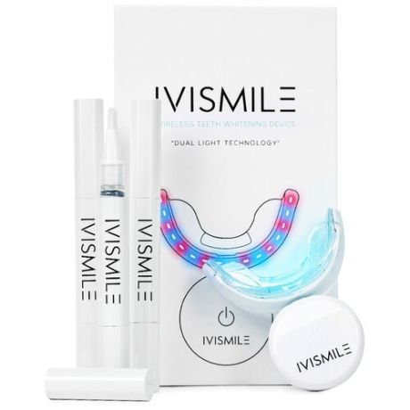 ON WHITE Беспроводная система для отбеливания зубов Dual by Ivismile