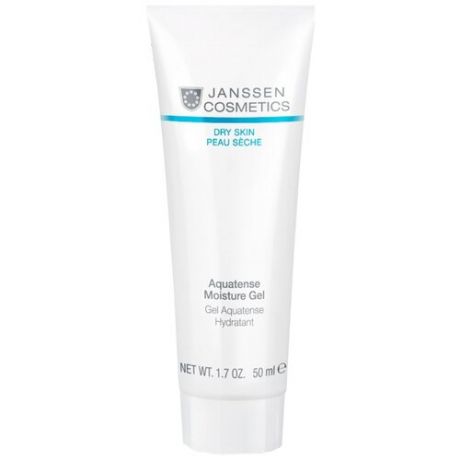 Janssen Dry Skin: Суперувлажняющий гель-крем для лица с аквапорином (Aquatense Moisture Gel+ Aquaporine), 50 мл