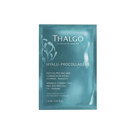 Патчи для глаз Thalgo Hyalu-Procollagène Wrinkle Correcting Pro Eye Patches 8 саше х 1,5 мл