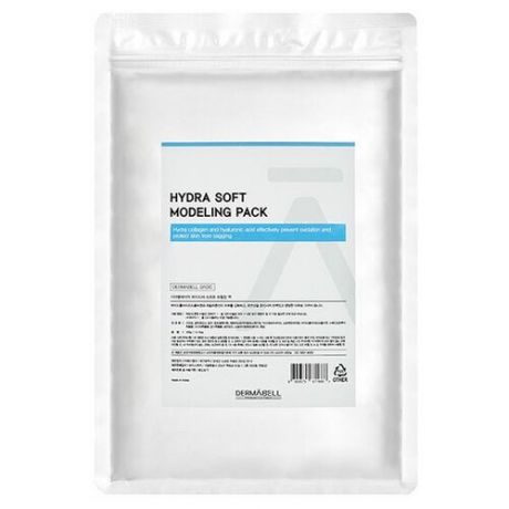 Dermabell Альгинатная маска c гиалуроновой кислотой Dermabell Basic Hydra Soft Modeling Pack, 400 гр