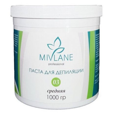 Mivlane / Сахарная паста для депиляции и шугаринга Средняя 1000гр