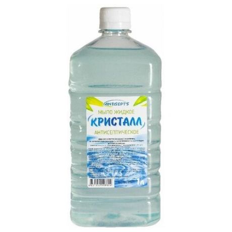 Жидкое мыло антибактериальное Кристалл 1 л