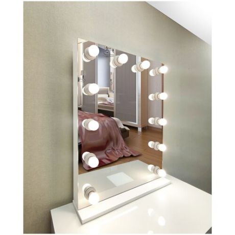 Гримерное зеркало, YL Style, 60 см х 80 см, без рамы