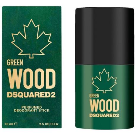 Dsquared2 Green Wood Deo Stick, Стик дезодорант мужской, 75мл