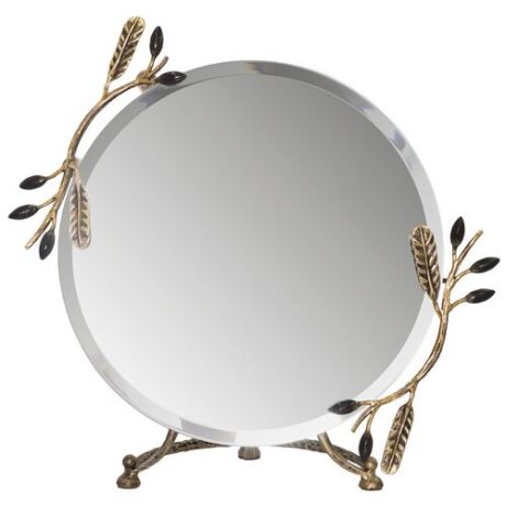 Настольное зеркало Oliva Branch, бронзовый