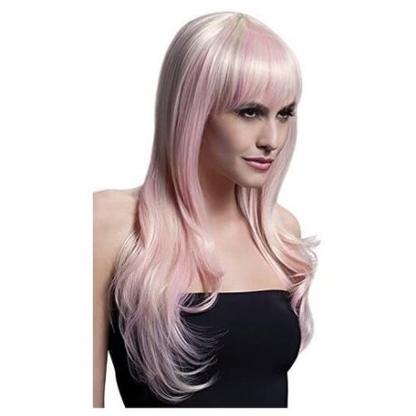 Парик женский искусственные волосы Fever 3864, розовый